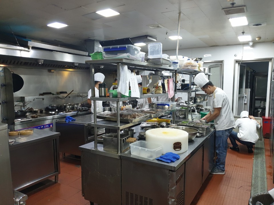 멈스 음식물 처리기가 설치되는 주방 모습. 출처:멈스