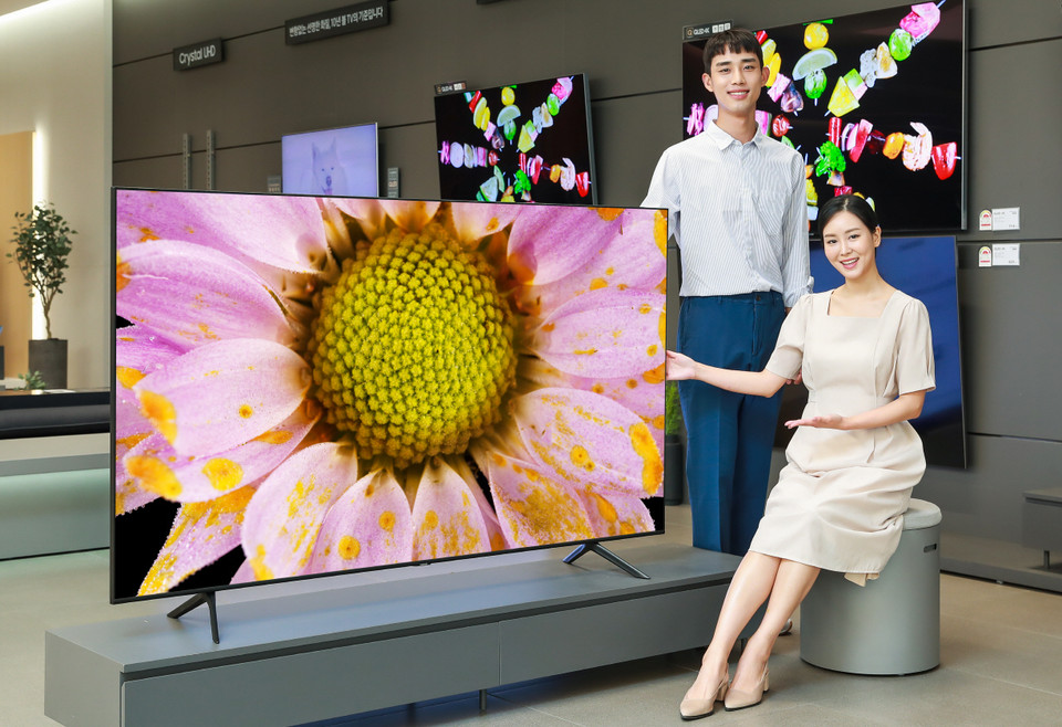삼성전자가 에너지 소비효율 1등급 QLED TV를 출시했다. 출처:삼성전자